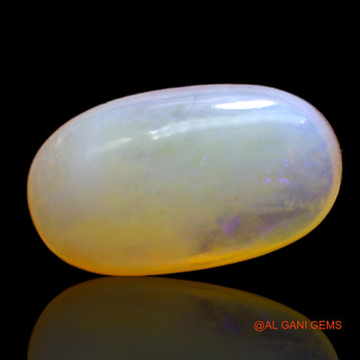 9.00 Cts Unheated Australian Fire Opal Loose Gemstone Oval Cabochon Natural 18x10x7 mm AC-73