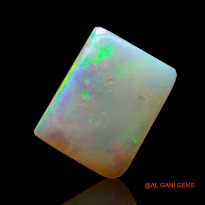 1.00 Cts Natural Australian Fire Opal Loose Gemstone Square Cabochon 10x8x2 mm AC-741