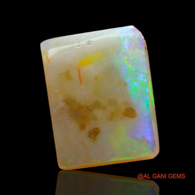 1.00 Cts Natural Australian Fire Opal Loose Gemstone Square Cabochon 10x8x2 mm AC-741