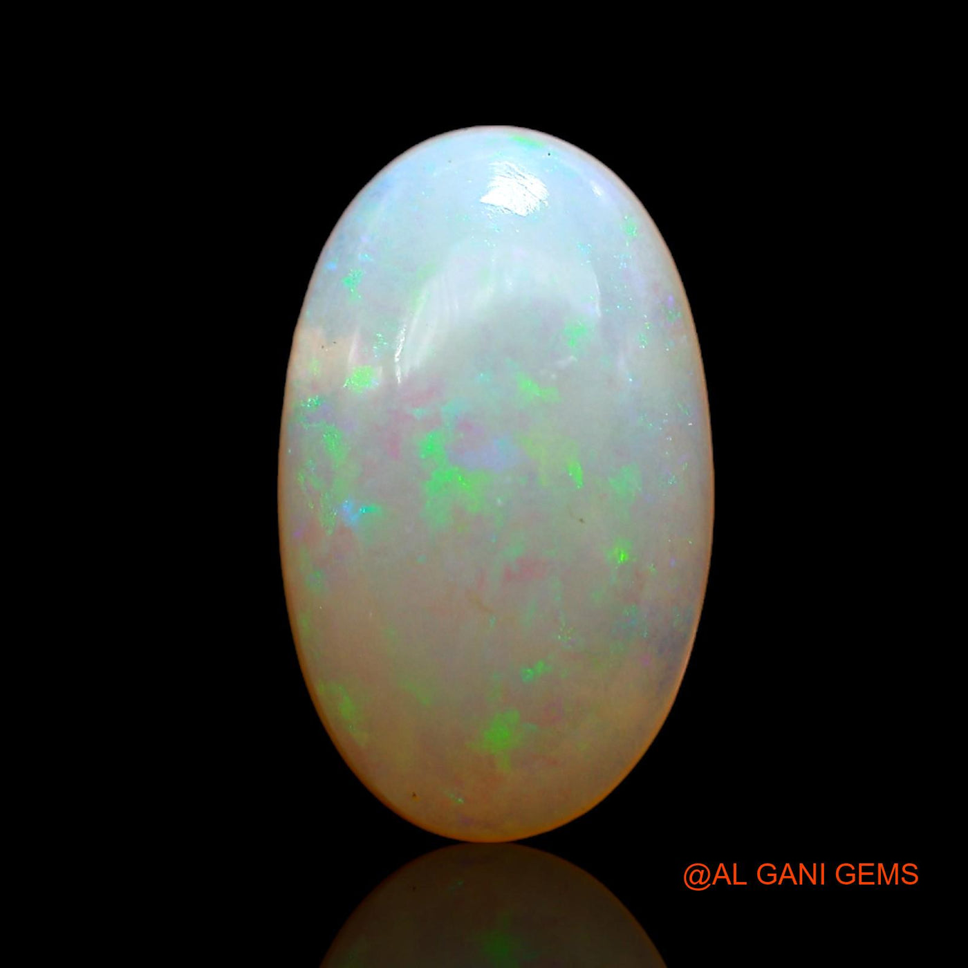 1.00 Cts Natural Australian Fire Opal Oval Cabochon Loose Gemstone For Jewelry 12x7x3 mm AC-742