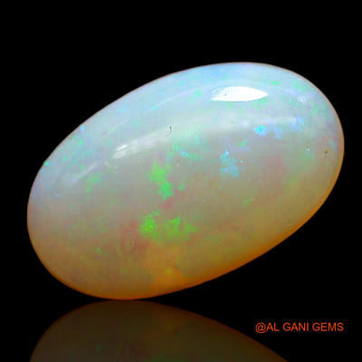 1.00 Cts Natural Australian Fire Opal Oval Cabochon Loose Gemstone For Jewelry 12x7x3 mm AC-742