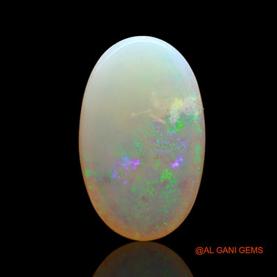 1.00 Cts Natural Australian Fire Opal Oval Cabochon Loose Gemstone For Jewelry 12x7x3 mm AC-742