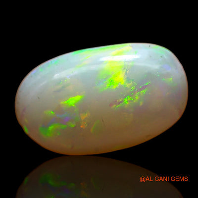 1.00 Cts Natural Australian Fire Opal Loose Gemstone Oval Cabochon 11x7x2 mm AC-743
