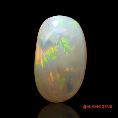 1.00 Cts Natural Australian Fire Opal Loose Gemstone Oval Cabochon 11x7x2 mm AC-743
