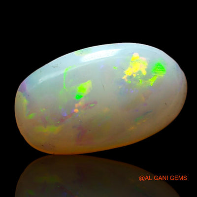 1.00 Cts Natural Australian Fire Opal Loose Gemstone Oval Cabochon 11x7x2 mm AC-743