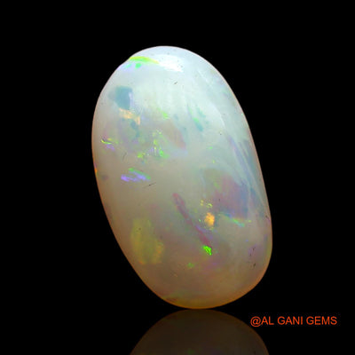1.00 Cts Natural Australian Fire Opal Loose Gemstone Oval Cabochon 11x7x2 mm AC-743
