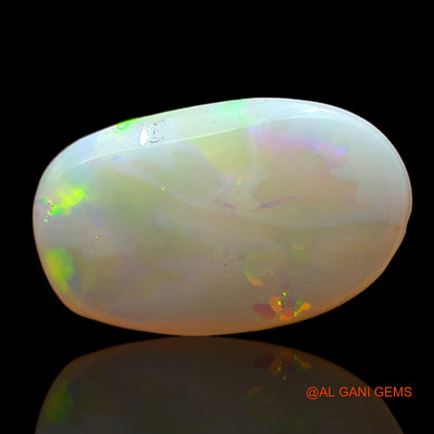 1.00 Cts Natural Australian Fire Opal Loose Gemstone Oval Cabochon 11x7x2 mm AC-743
