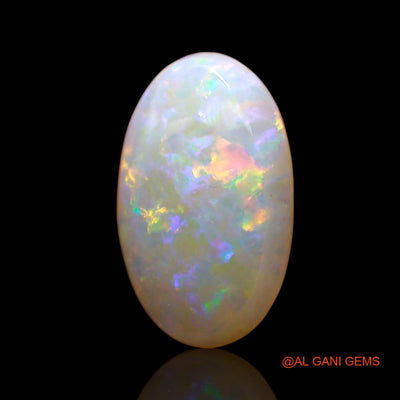 1.00 Cts Natural Australian Fire Opal Loose Gemstone Oval Cabochon 11x7x2 mm AC-744