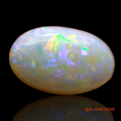 1.00 Cts Natural Australian Fire Opal Loose Gemstone Oval Cabochon 11x7x2 mm AC-744