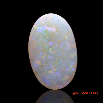 1.00 Cts Natural Australian Fire Opal Loose Gemstone Oval Cabochon 11x7x2 mm AC-744