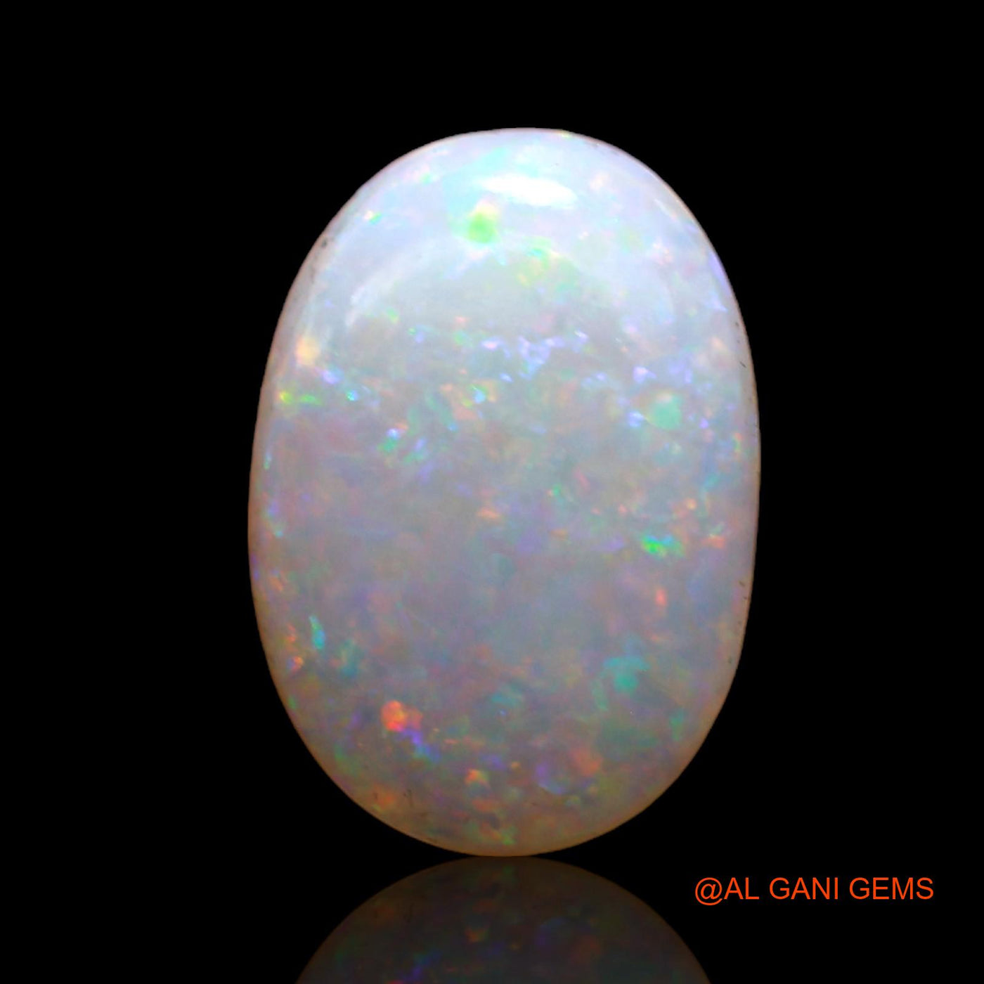 1.00 Cts Natural Australian Fire Opal Loose Gemstone Oval Cabochon 11x7x2 mm AC-746