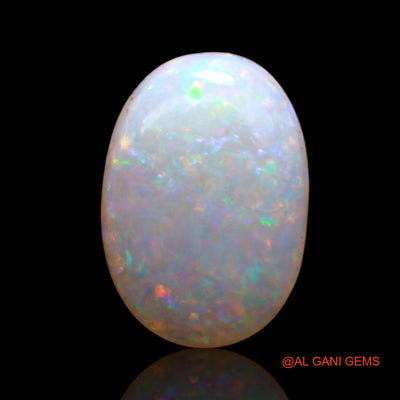 1.00 Cts Natural Australian Fire Opal Loose Gemstone Oval Cabochon 11x7x2 mm AC-746
