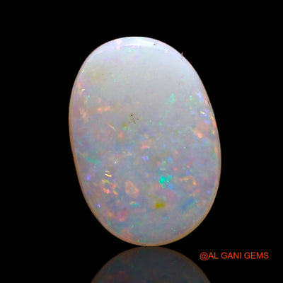 1.00 Cts Natural Australian Fire Opal Loose Gemstone Oval Cabochon 11x7x2 mm AC-746