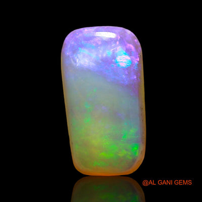 1.00 Cts Natural Australian Fire Opal Square Cabochon Loose Gemstone For Jewelry 11x6x3 mm AC-747