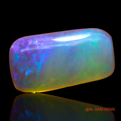 1.00 Cts Natural Australian Fire Opal Square Cabochon Loose Gemstone For Jewelry 11x6x3 mm AC-747