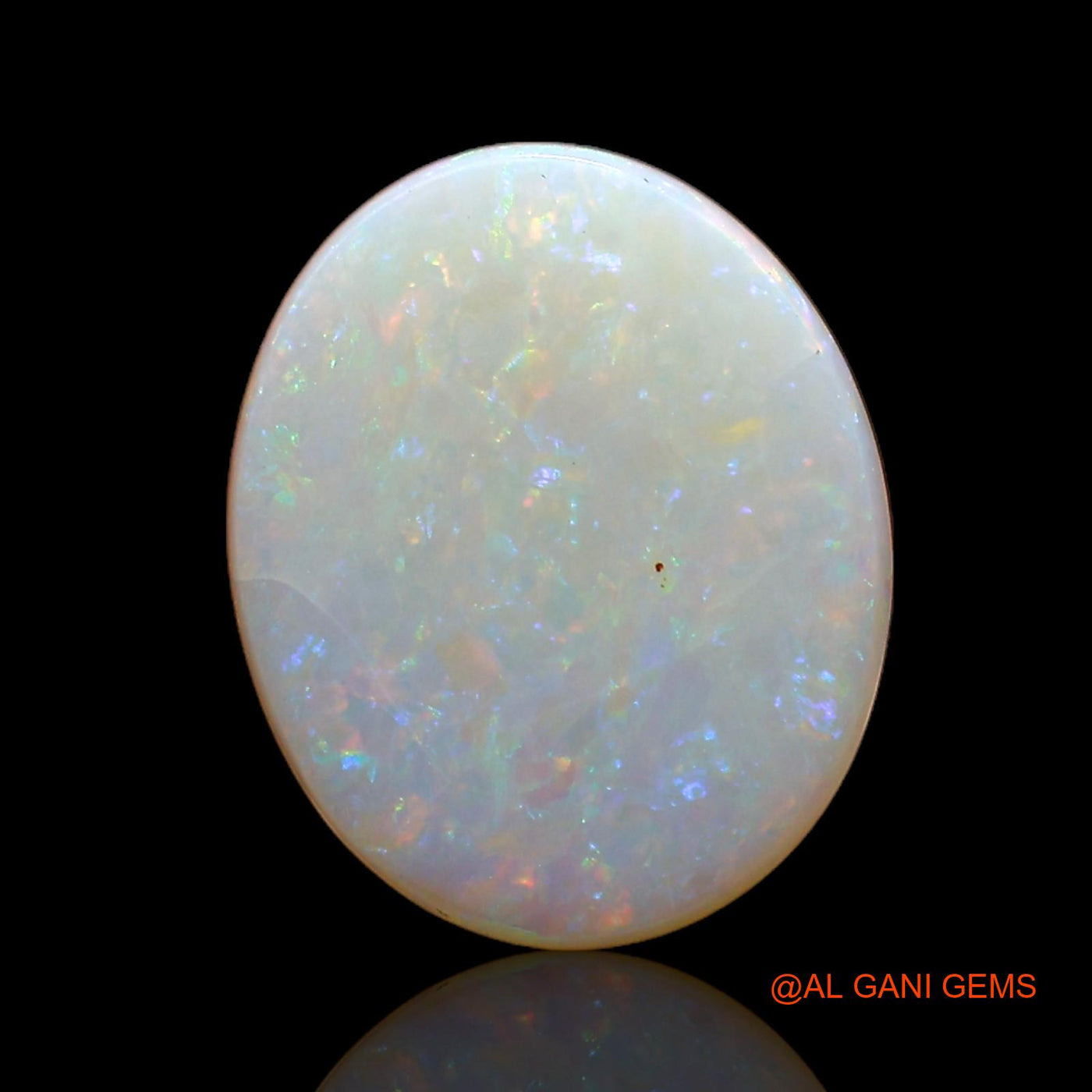 2.00 Cts Natural Australian Fire Opal Loose Gemstone Oval Cabochon 11x9x3 mm AC-748
