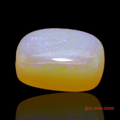 Natural Untreated Fire Opal Loose Gemstone Oval Cabochon From Australia 11.00 Cts 16x13x7 mm AC-74