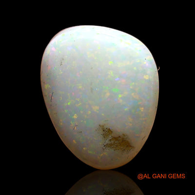 2.00 Cts Natural Australian Fire Opal Loose Gemstone Pear Cabochon 10x8x5 mm AC-750