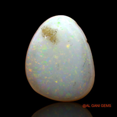 2.00 Cts Natural Australian Fire Opal Loose Gemstone Pear Cabochon 10x8x5 mm AC-750