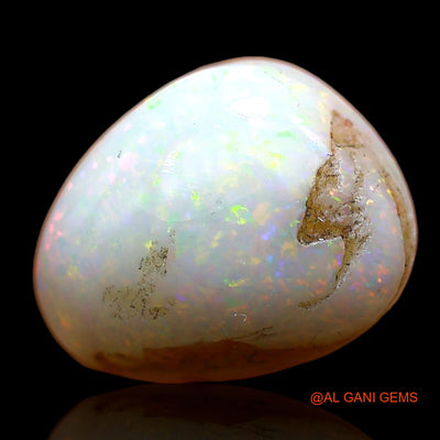 2.00 Cts Natural Australian Fire Opal Loose Gemstone Pear Cabochon 10x8x5 mm AC-750
