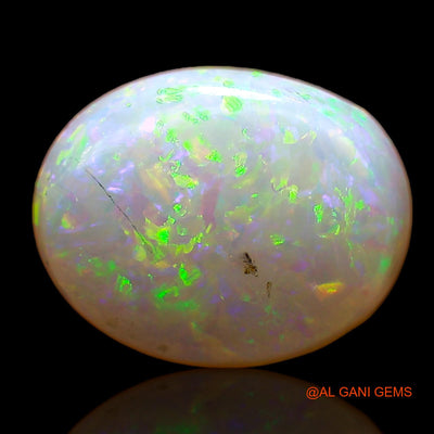 1.00 Cts Natural Australian Fire Opal Loose Gemstone Oval Cabochon 10x8x2 mm AC-752