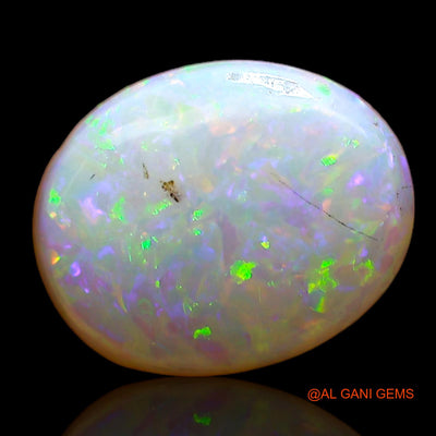 1.00 Cts Natural Australian Fire Opal Loose Gemstone Oval Cabochon 10x8x2 mm AC-752