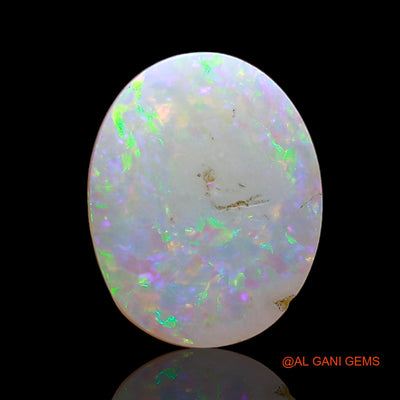 1.00 Cts Natural Australian Fire Opal Loose Gemstone Oval Cabochon 10x8x2 mm AC-752