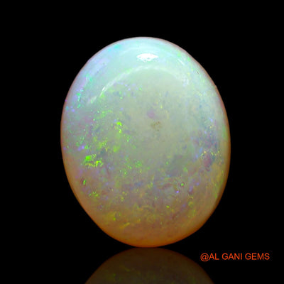 2.00 Cts Natural Australian Fire Opal Oval Cabochon Loose Gemstone For Jewelry 10x8x4 mm AC-754