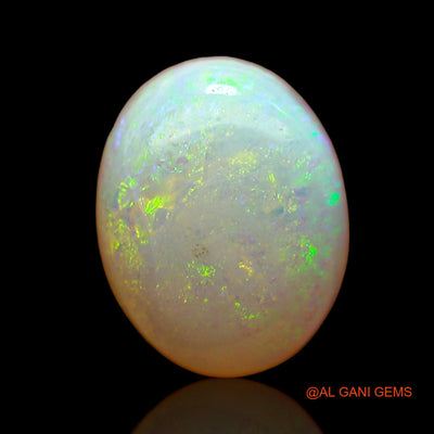 2.00 Cts Natural Australian Fire Opal Oval Cabochon Loose Gemstone For Jewelry 10x8x4 mm AC-754