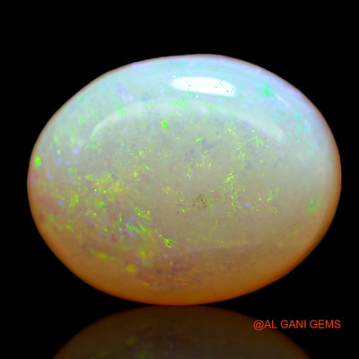 2.00 Cts Natural Australian Fire Opal Oval Cabochon Loose Gemstone For Jewelry 10x8x4 mm AC-754