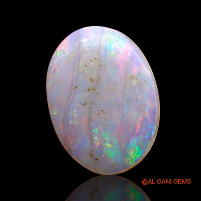 1.00 Cts Natural Australian Fire Opal Loose Gemstone Oval Cabochon 10x8x1 mm AC-756
