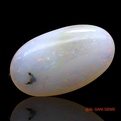 1.00 Cts Unheated Australian Fire Opal Loose Gemstone Oval Cabochon Natural 11x6x3 mm AC-757