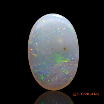 1.00 Cts Natural Australian Fire Opal Loose Gemstone Oval Cabochon 10x7x2 mm AC-758