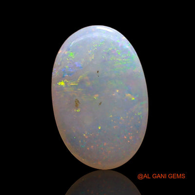 1.00 Cts Natural Australian Fire Opal Loose Gemstone Oval Cabochon 10x7x2 mm AC-758