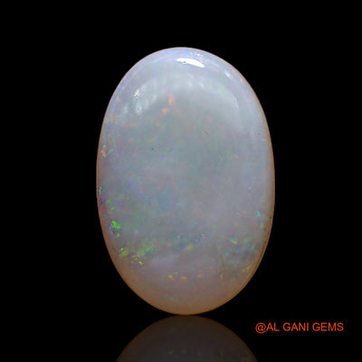 1.00 Cts Natural Australian Fire Opal Loose Gemstone Oval Cabochon 10x7x2 mm AC-758