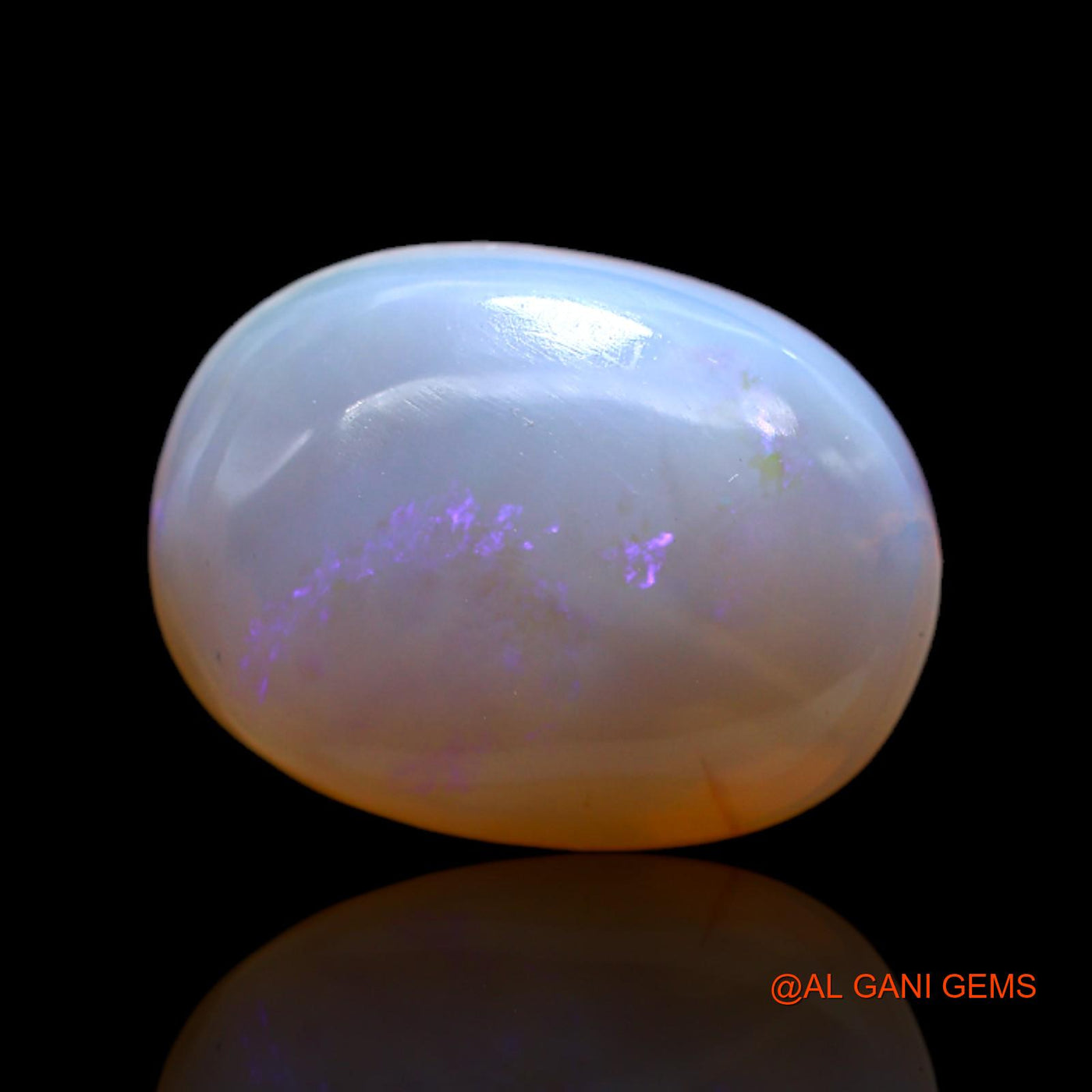 9.00 Cts Natural Australian Fire Opal Loose Gemstone Oval Cabochon 17x12x6 mm AC-75