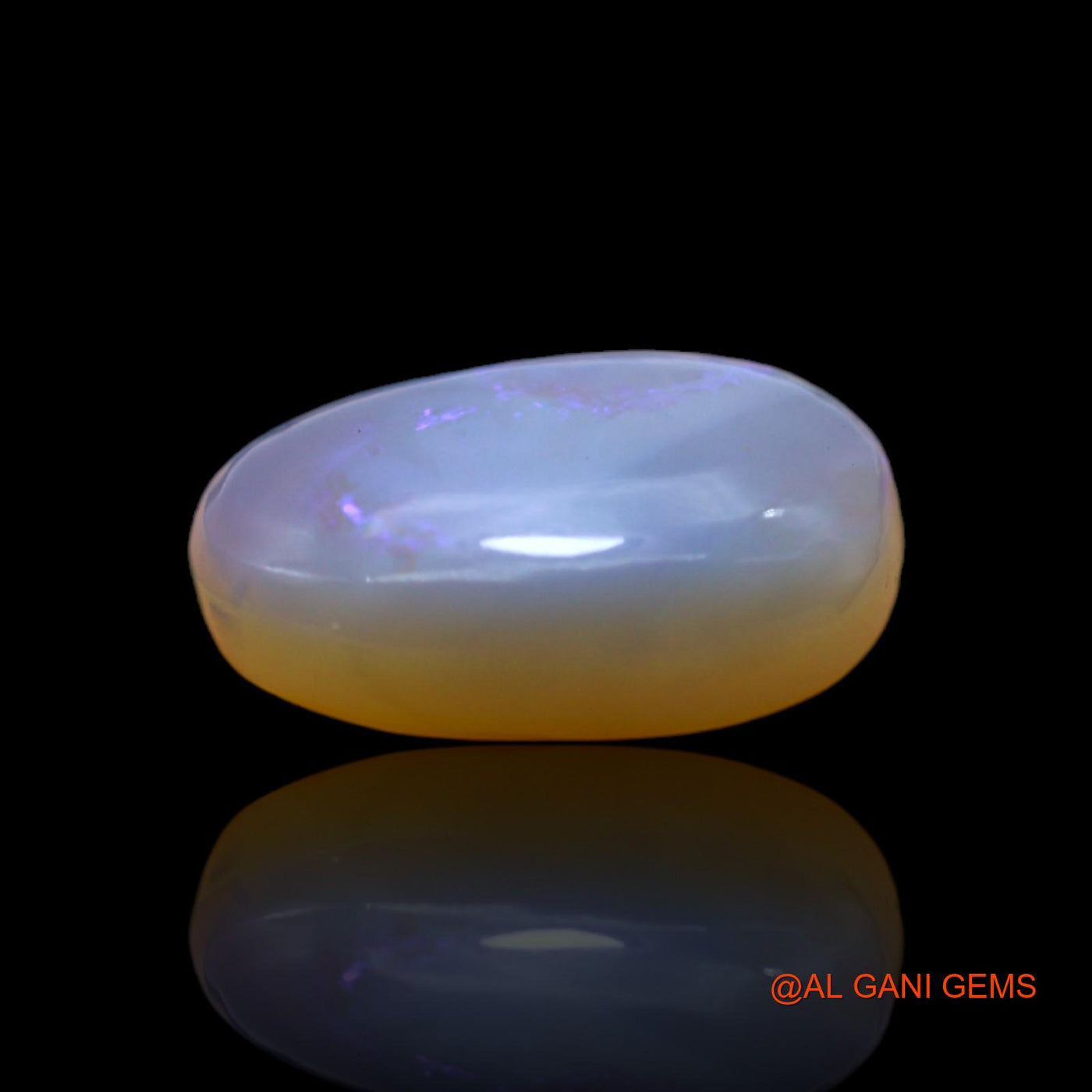 9.00 Cts Natural Australian Fire Opal Loose Gemstone Oval Cabochon 17x12x6 mm AC-75