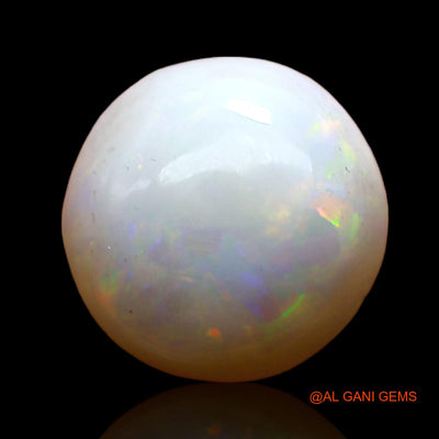 2.00 Cts Natural Australian Fire Opal Loose Gemstone Oval Cabochon 9x9x4 mm AC-760