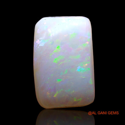 1.00 Cts Unheated Australian Fire Opal Loose Gemstone Square Cabochon Natural 10x6x2 mm AC-766