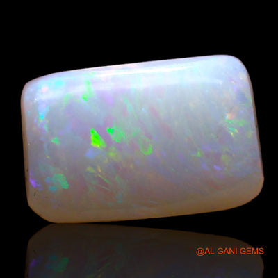 1.00 Cts Unheated Australian Fire Opal Loose Gemstone Square Cabochon Natural 10x6x2 mm AC-766
