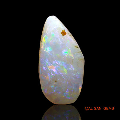 1.00 Cts Unheated Australian Fire Opal Loose Gemstone Fancy Cabochon Natural 11x6x3 mm AC-767