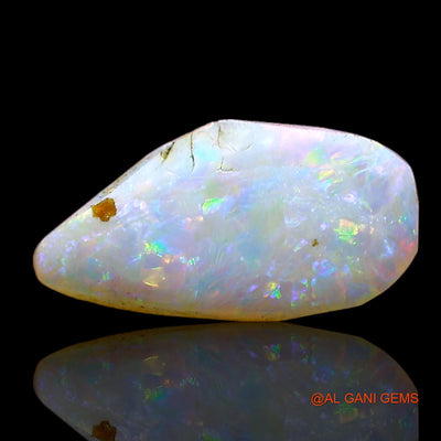1.00 Cts Unheated Australian Fire Opal Loose Gemstone Fancy Cabochon Natural 11x6x3 mm AC-767