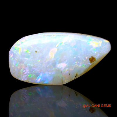1.00 Cts Unheated Australian Fire Opal Loose Gemstone Fancy Cabochon Natural 11x6x3 mm AC-767