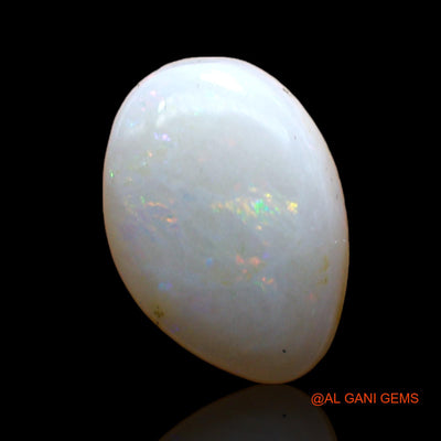 Natural Untreated Fire Opal Loose Gemstone Fancy Cabochon From Australia 1.00 Cts 10x7x2 mm AC-768