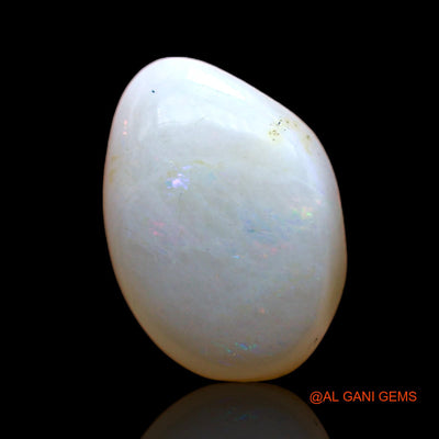 Natural Untreated Fire Opal Loose Gemstone Fancy Cabochon From Australia 1.00 Cts 10x7x2 mm AC-768