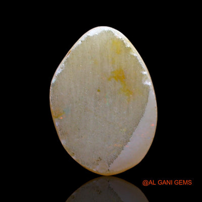 Natural Untreated Fire Opal Loose Gemstone Fancy Cabochon From Australia 1.00 Cts 10x7x2 mm AC-768