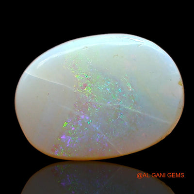 1.00 Cts Natural Australian Fire Opal Loose Gemstone Oval Cabochon 10x7x2 mm AC-769