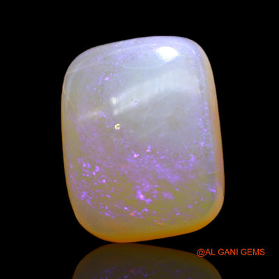 Natural Untreated Fire Opal Loose Gemstone Oval Cabochon From Australia 9.00 Cts 16x12x6 mm AC-76