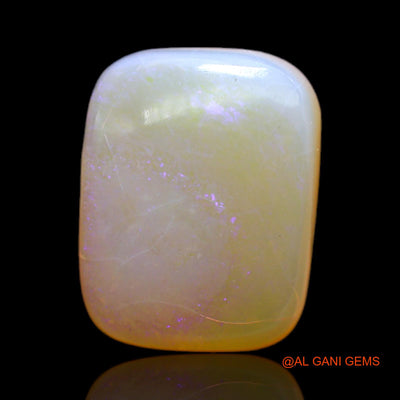 Natural Untreated Fire Opal Loose Gemstone Oval Cabochon From Australia 9.00 Cts 16x12x6 mm AC-76
