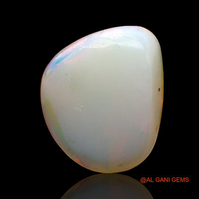 1.00 Cts Natural Australian Fire Opal Loose Gemstone Fancy Cabochon 9x8x2 mm AC-770